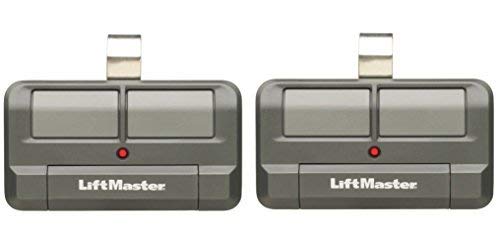 Lot of 2 LiftMaster 892LT 2 Button Visor Learning Garage Door Remote by LiftMaster