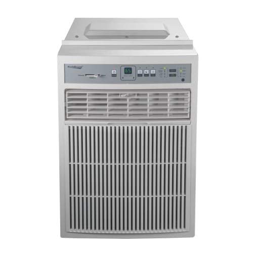 Koldfront CAC8000W 8000 BTU 115V Casement Air Conditioner with Dehumidifier and Remote Control