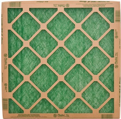 Flanders Precisionaire Nested Glass Air Filter, 20X20X1, 24Per Case - 2488665