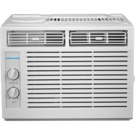 Emerson Quiet Kool 5,000 BTU 115V Window Air Conditioner with Mechanical Rotary Controls