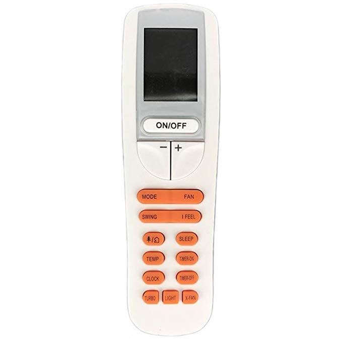 Meide YAA1FB White Orange Wholesale Universal Air Conditioner Remote Control For LENNOX AC A/C Air Conditioning Remoto Controller Only For YAA1FB YAA1FBF YAA1FB1 YAA1FB1F (10, Orange)