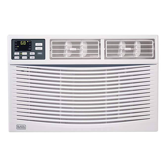 BLACK+DECKER BWAC12WT 12,000 BTU ENERGY STAR Electronic Window Air Conditioner with Remote