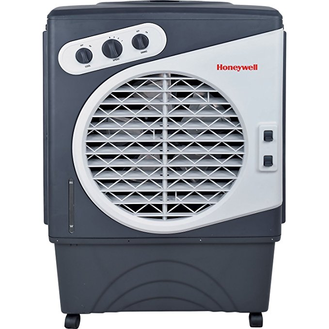Honeywell Indoor Outdoor 125 Pint Portable Evaporative Air Cooler with 3 Speeds and Powerful Air Flow